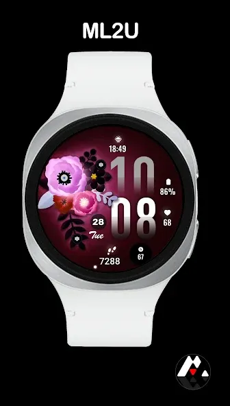 ML2U 313 Floral Digital Art screenshot 3