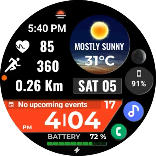 Weather Sport WearOS 5 NTV577 screenshot 27