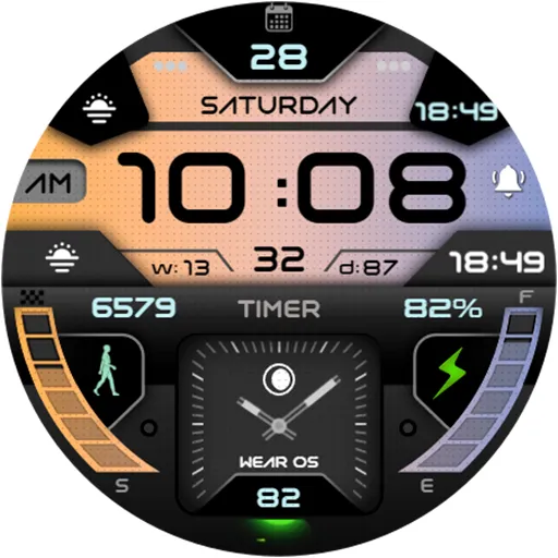 Hybrid ELLORO Watch face screenshot 15