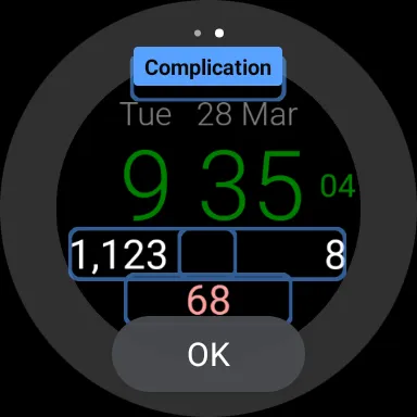 Big Font Watch Face screenshot 9