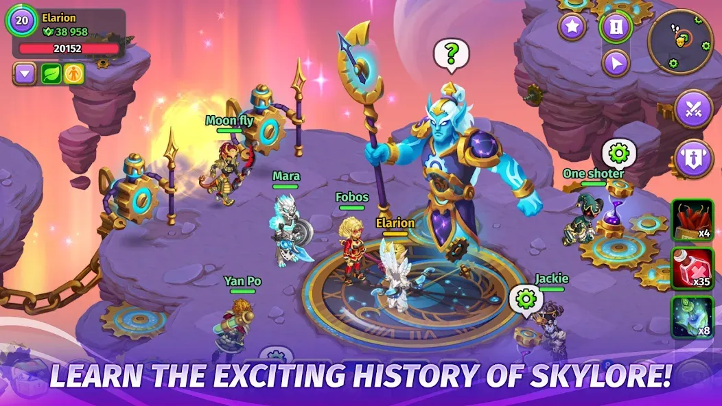 Skylore: MMORPG fantasy screenshot 7