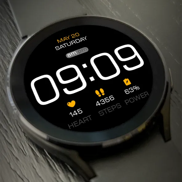 Key055 Digital Watch Face screenshot 2