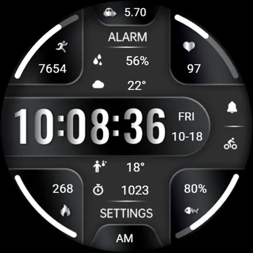ZKin Watch Symmetrical Gray screenshot 7
