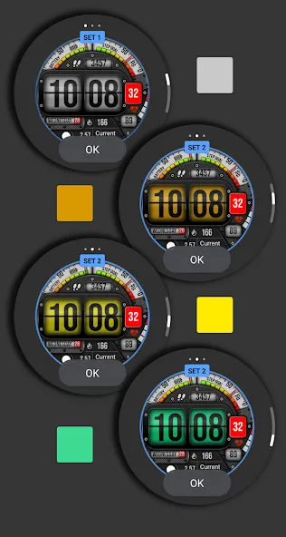 MB297 Digital Watch Face screenshot 7