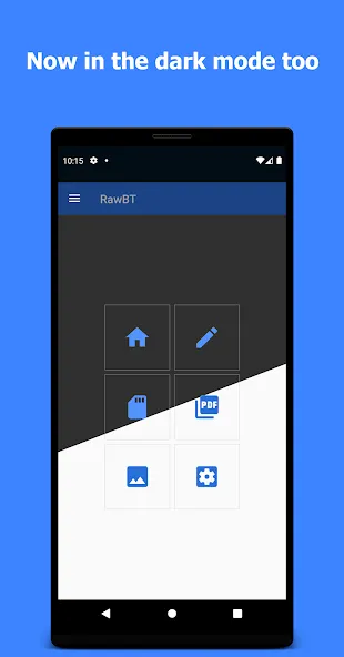 RawBT inkless print service screenshot 1