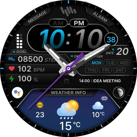 SamWatch AD Hybrid Weather screenshot 33