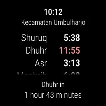 Prayer Times and Qibla screenshot 9