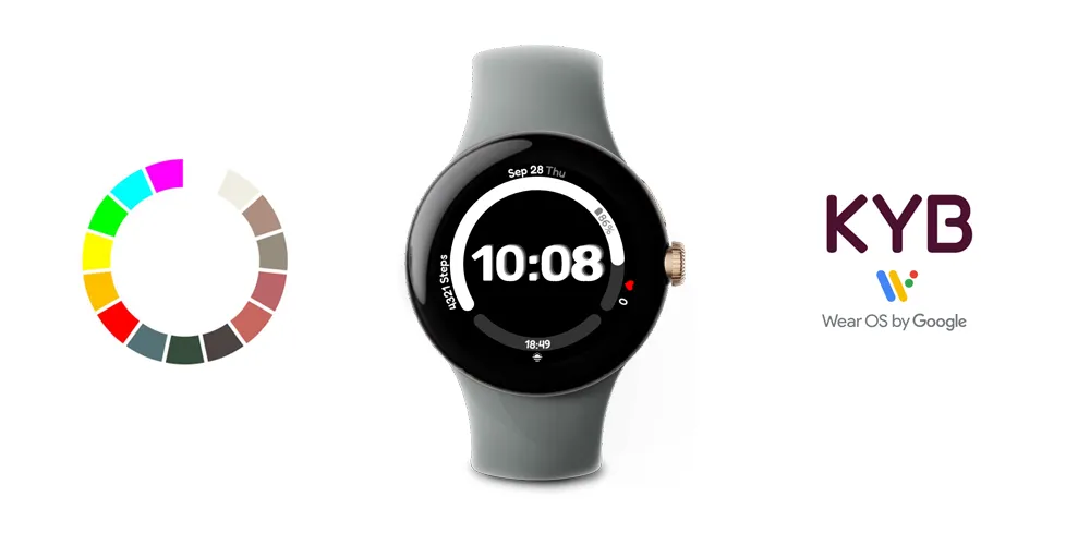 Smile Watch Face by KYB screenshot 1