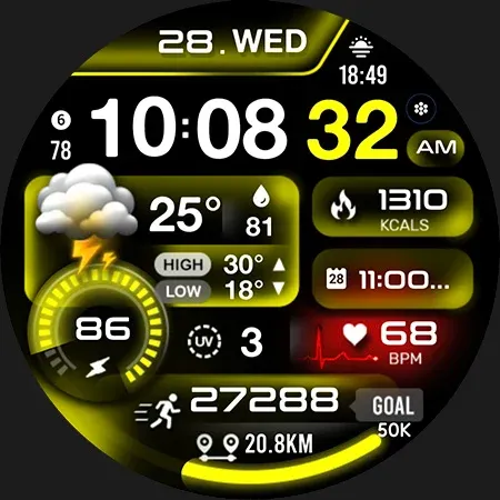 ML2U 261 Watch Face screenshot 27