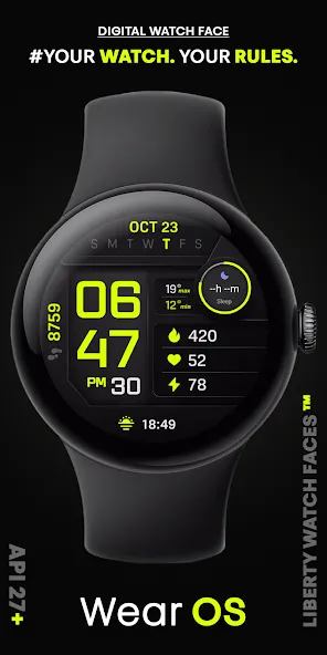PIXEL INSTINCT 3 Watch Face screenshot 5