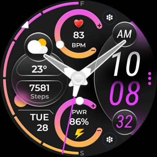 OMG 339 Hybrid Watch Face screenshot 32