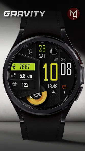 GRAVITY - Watch face screenshot 3