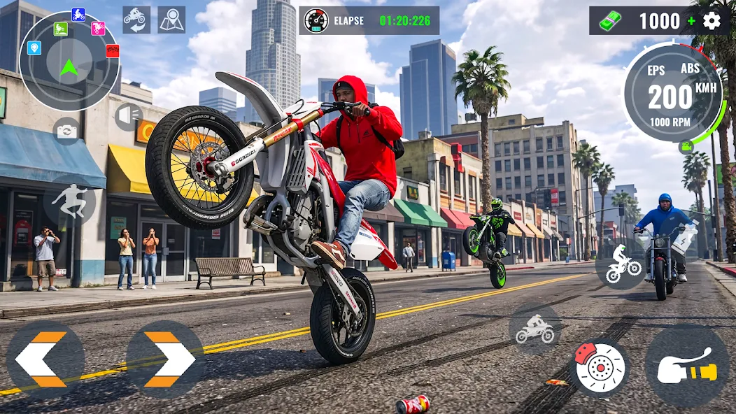 Extreme Bike Stunt Wheelie Pro screenshot 1
