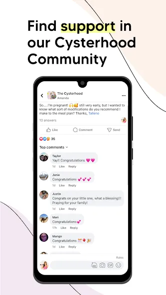 Cysterhood: PCOS Weight Loss screenshot 7