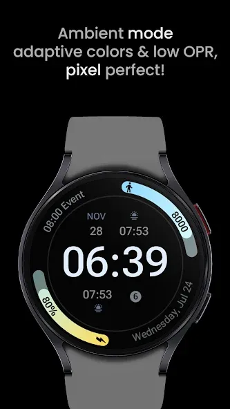 Athlete 2: Watch face screenshot 4