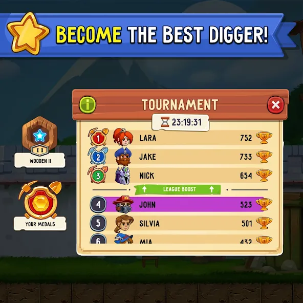 Escavar! Jogo da mina de ouro screenshot 9