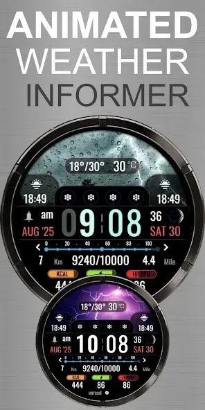Animated Weather Informer IW13 screenshot 1