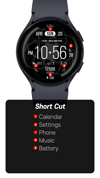 SamWatch Shape E screenshot 3