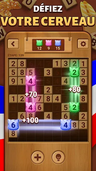 Woodber - Jeu de Nombres screenshot 1
