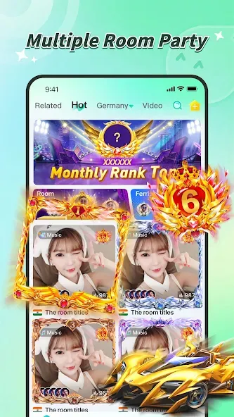 LightChat -Voice Chat & Meet screenshot 1