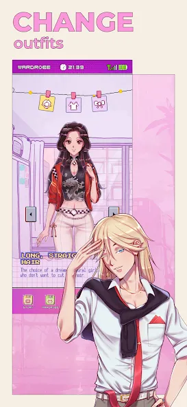 选择你的命运.视觉小说与爱情选择.创造你的浪漫故事. screenshot 6