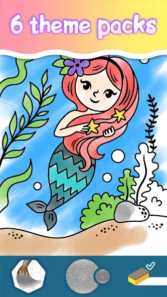 Drawing Princess Coloring Game screenshot 13