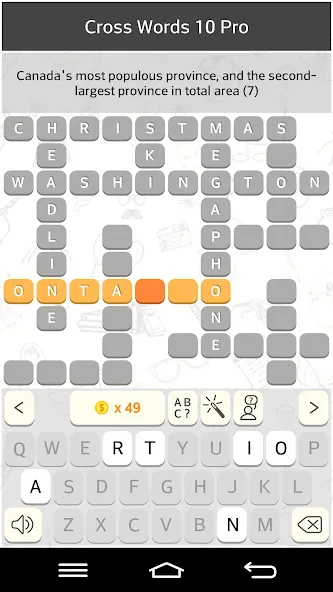 CrossWords 10 Pro screenshot 4