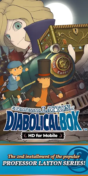 Layton: Diabolical Box in HD screenshot 1