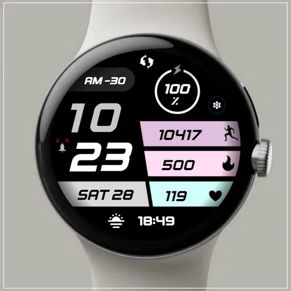 Modern Digital Cool Watch EC34 screenshot 5