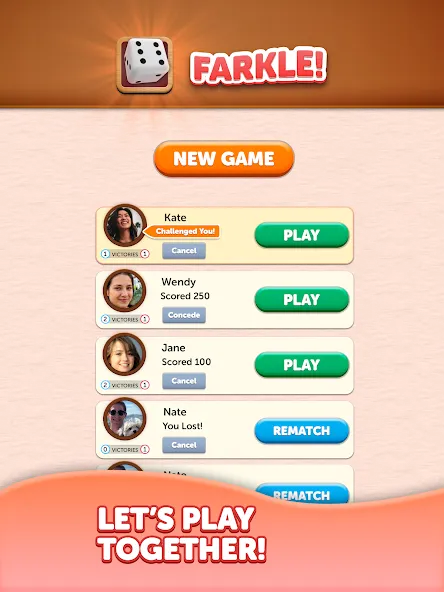 Farkle Dice Roll screenshot 12