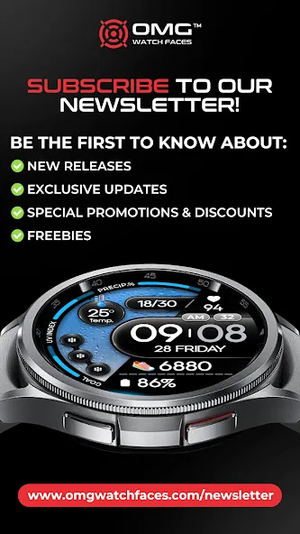 OMG 354 Weather Watch Face screenshot 8