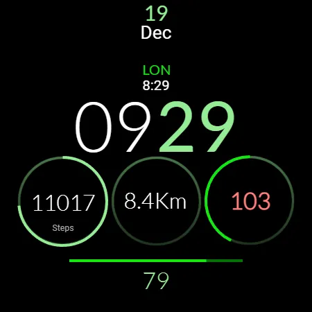 CC Clean 07 Watch Face screenshot 10