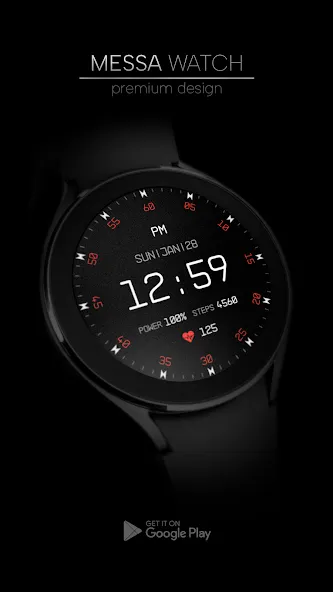 MW12 Minimal Digital Watch screenshot 2