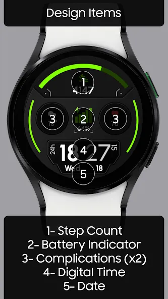 OD25 Active Watch Face screenshot 7