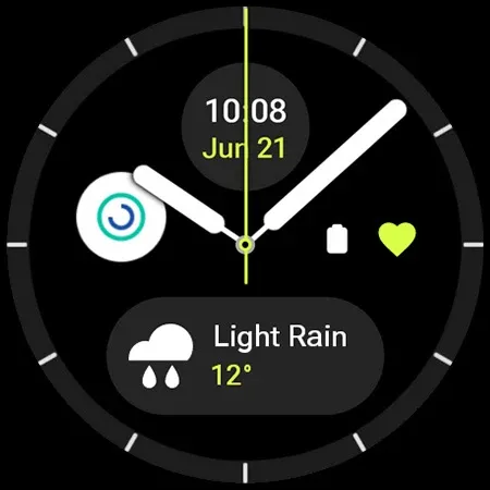Simple Analog: Watch face screenshot 8