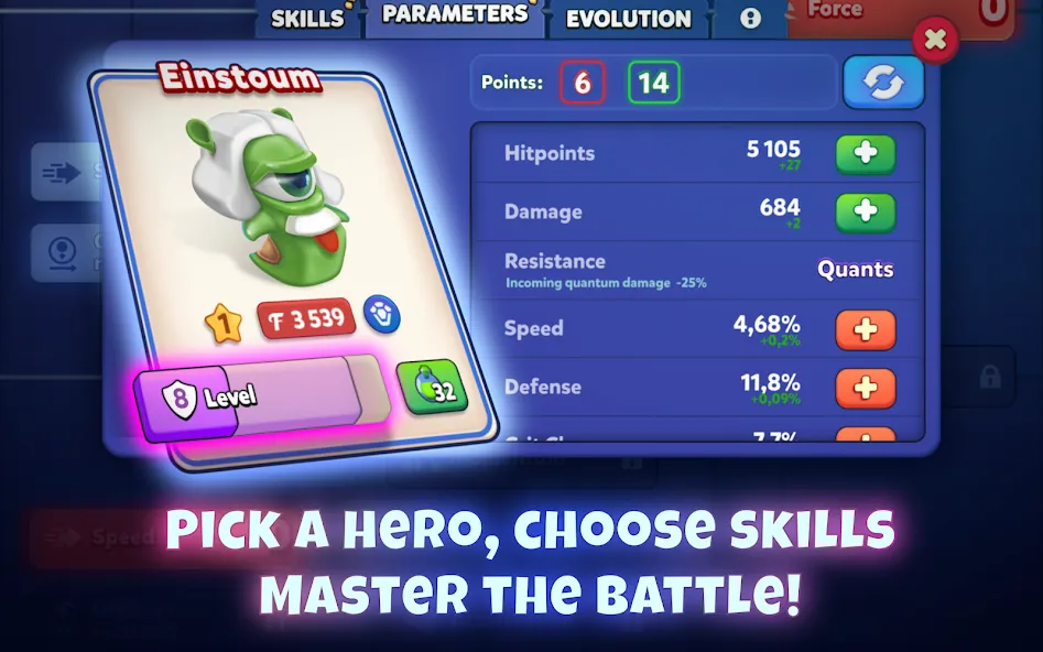 Gravity Guards: Smart Idle RPG screenshot 9