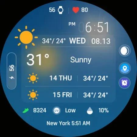 ACRO DW Glass Blur Watchface screenshot 25