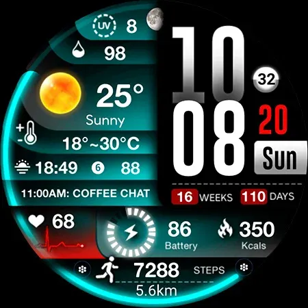 ML2U 239 Watch Face screenshot 25