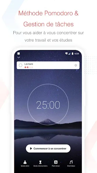 Focus To-Do: Pomodoro & Tâches screenshot 1