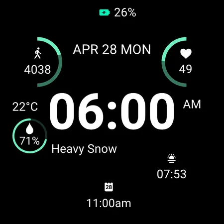 Just Time Watch Face screenshot 11