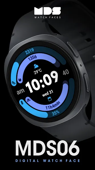MDS06 Sport Watch Face screenshot 2