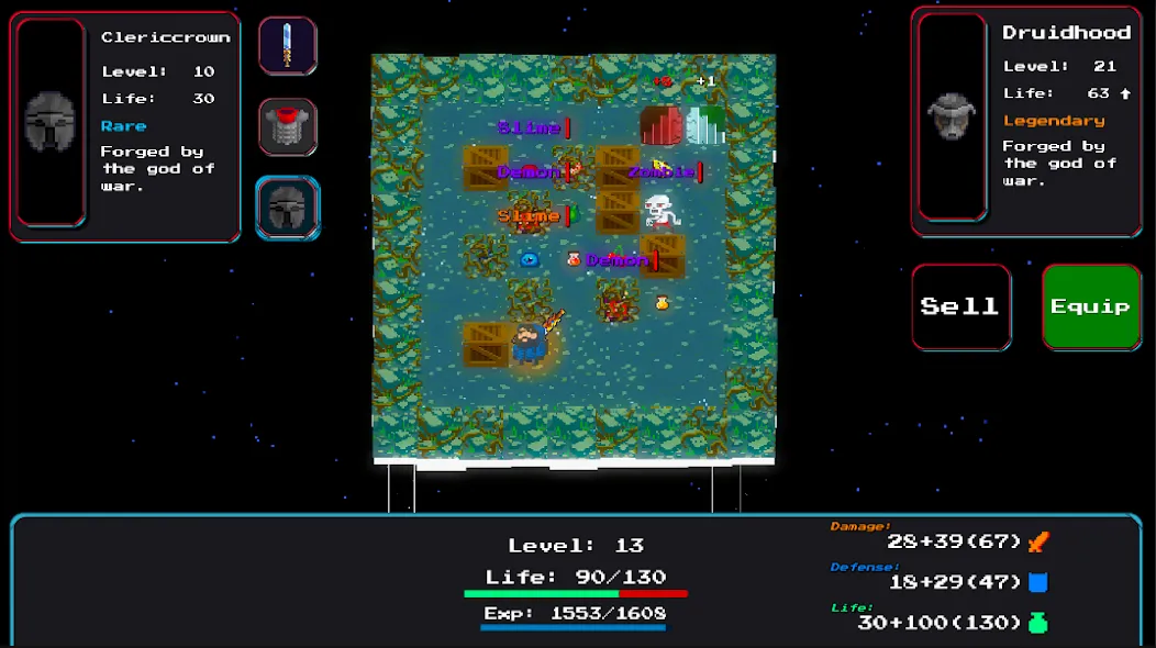 Monster Siege Tactics: RPG screenshot 8