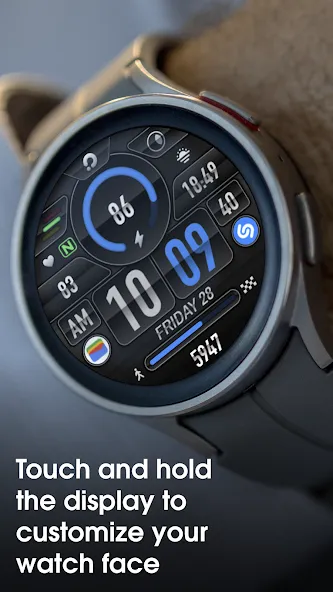 PRADO 11 Digital Watch Face screenshot 3