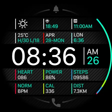 PUSH Watch Face screenshot 37
