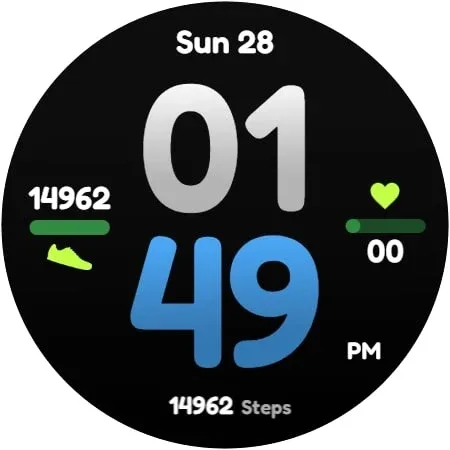 Simple Ptt Watch Face screenshot 10