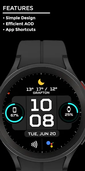 NWF 09 - watch face screenshot 2