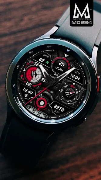 MD284 Analog watch face screenshot 5