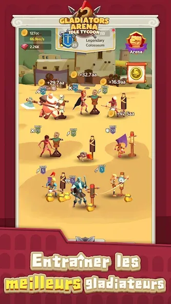 Gladiators Arena: Idle Tycoon screenshot 1