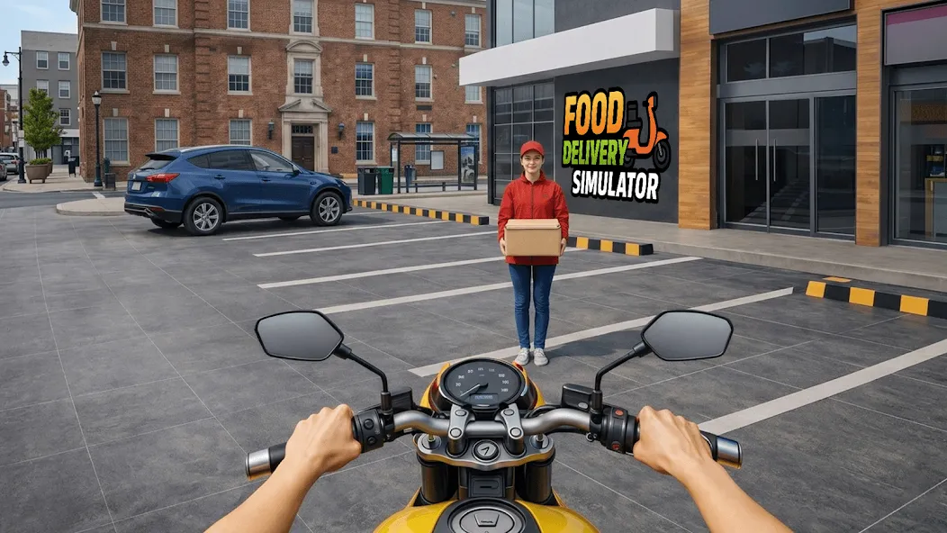 Delivery Boy:Bike Wheelie Game screenshot 8