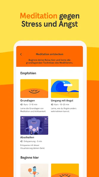 Headspace Schlaf & Meditation screenshot 3